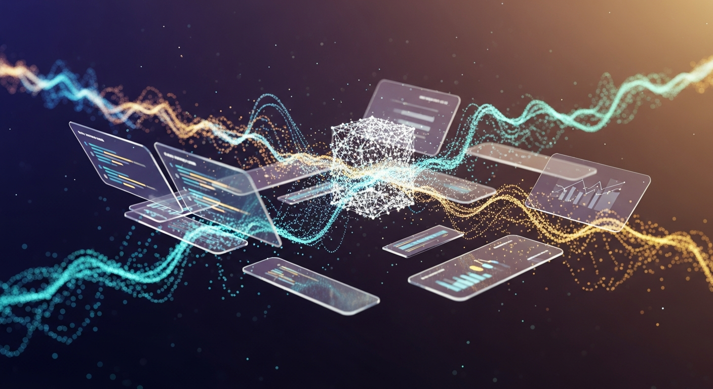 Contenido de blog con IA para atraer tráfico informacional que convierte – ilustración del concepto en seo con ia para ecommerce – Boomatik