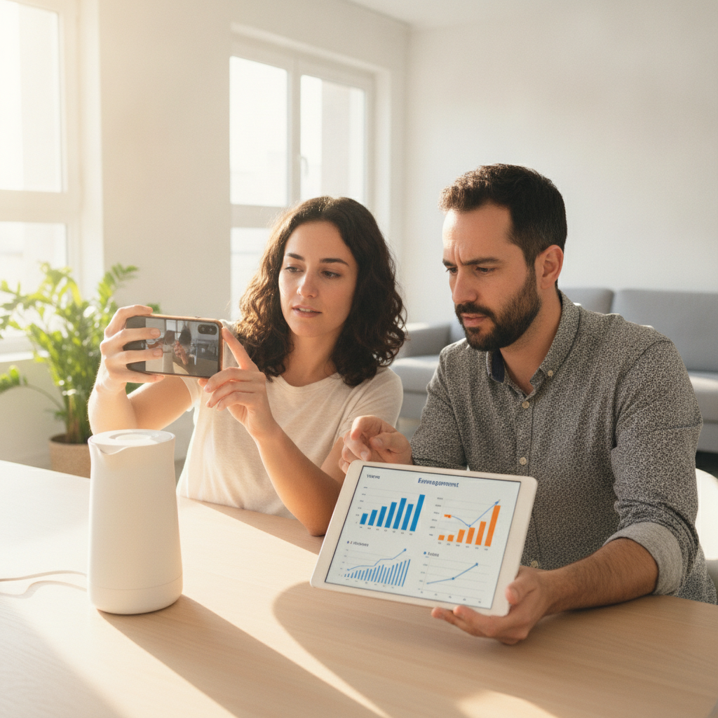 Equipo de una pyme creando y midiendo publicaciones de redes sociales para empresas de forma constante