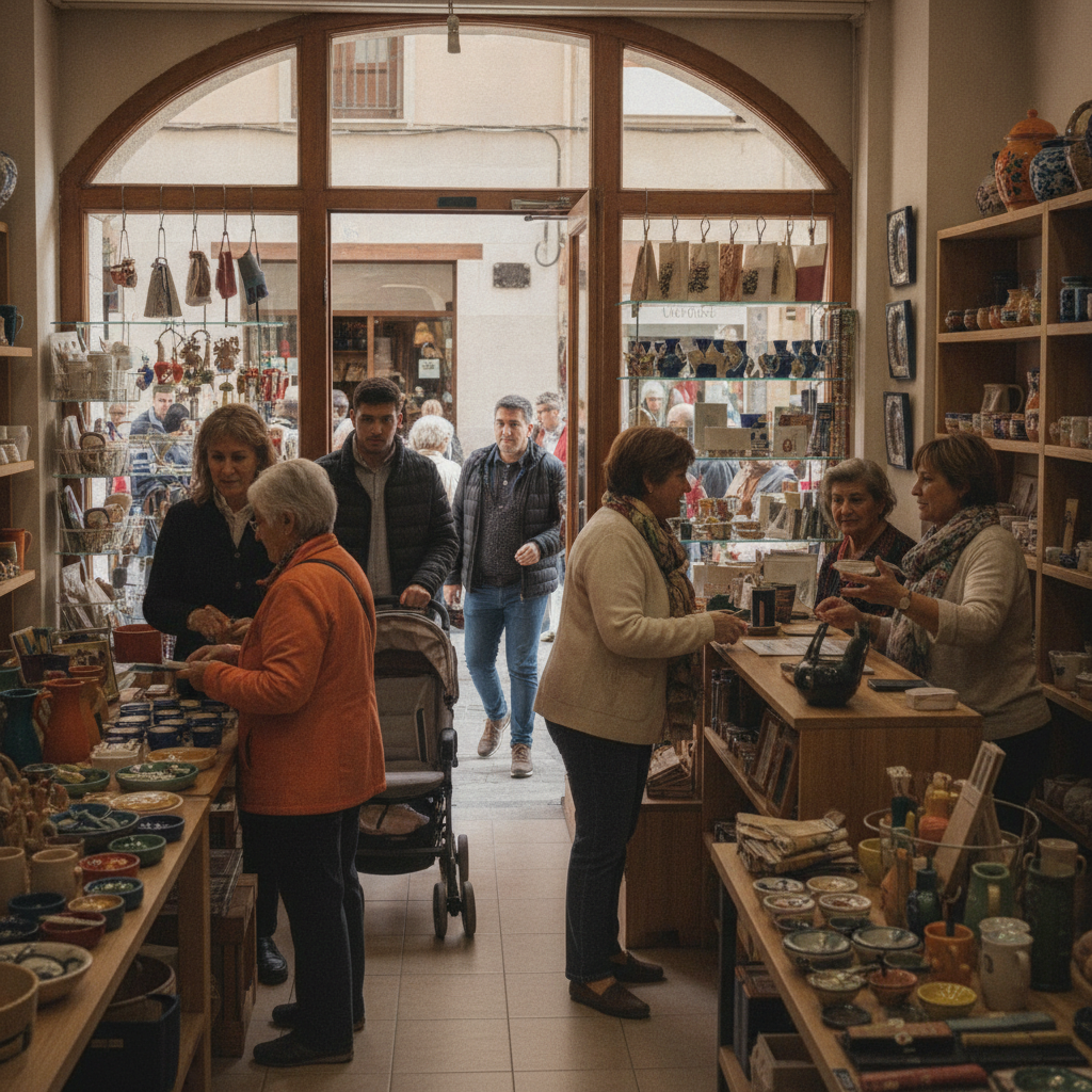 Clientes potenciales entrando en un negocio, la fase de captación del embudo de ventas de una pyme