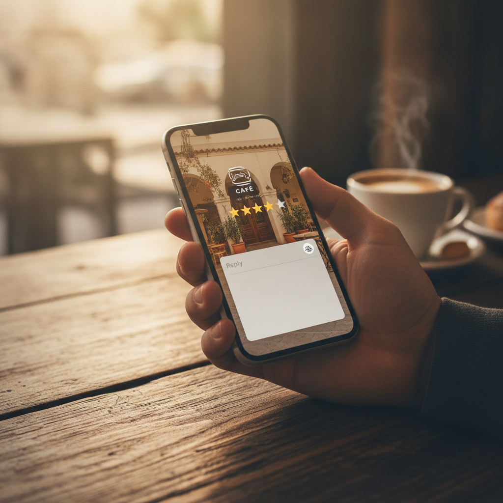 Rispondere alle recensioni negative su Google dal cellulare nella scheda di un'attività locale
