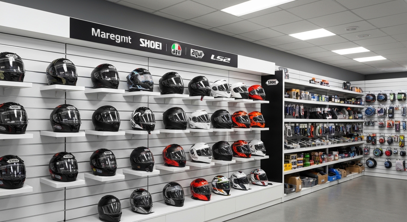5 errores de inventario en tiendas de moto